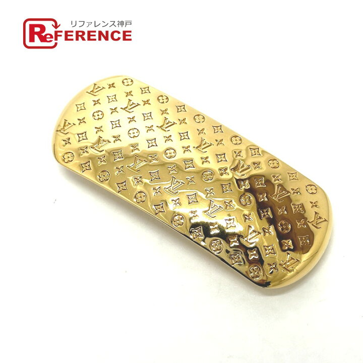 LOUIS VUITTON M80277 Monogram Barrette Nanogram Accessories Hairpin Hair Metal Louis Vuitton Hair Barrettes for Women for sale - eBay main image 3