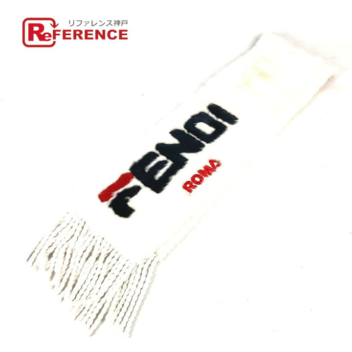 楽天市場】FENDI フェンディ FNG477 フィラ FILA コラボ ロゴ 毛皮 