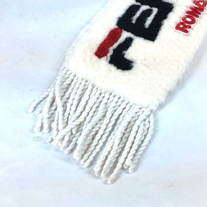 楽天市場】FENDI フェンディ FNG477 フィラ FILA コラボ ロゴ 毛皮 