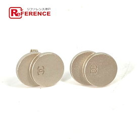 CHANEL シャネル CC ココマーク 99C ダブルサークル アクセサリー ピアス メタル レディース シルバー 【中古】