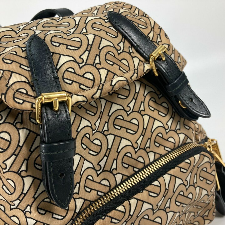 楽天市場】BURBERRY バーバリー 8017168 ミニ TB 総ロゴ バックパック  