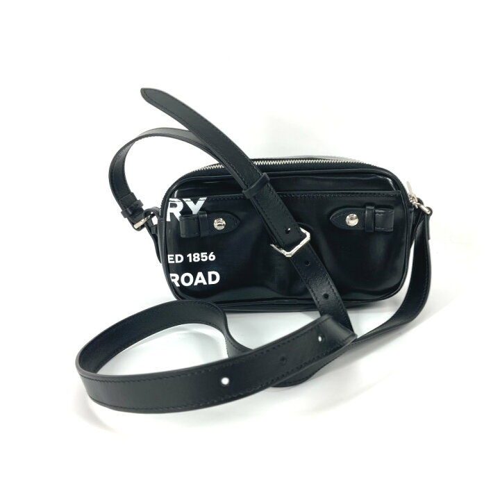 楽天市場】BURBERRY バーバリー バイカラー ロゴ ホースフェリー 斜め  