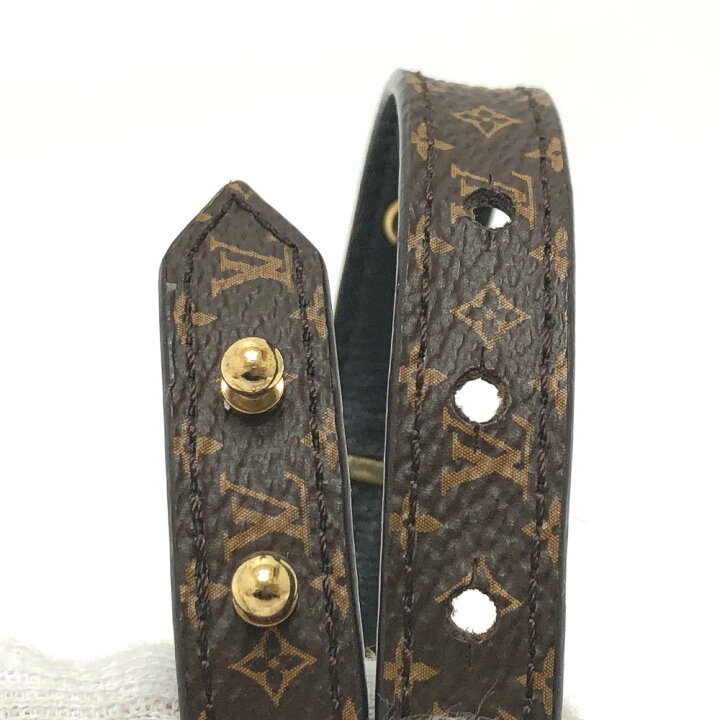 楽天市場】LOUIS VUITTON ルイヴィトン M6534 モノグラム ブラスレ 