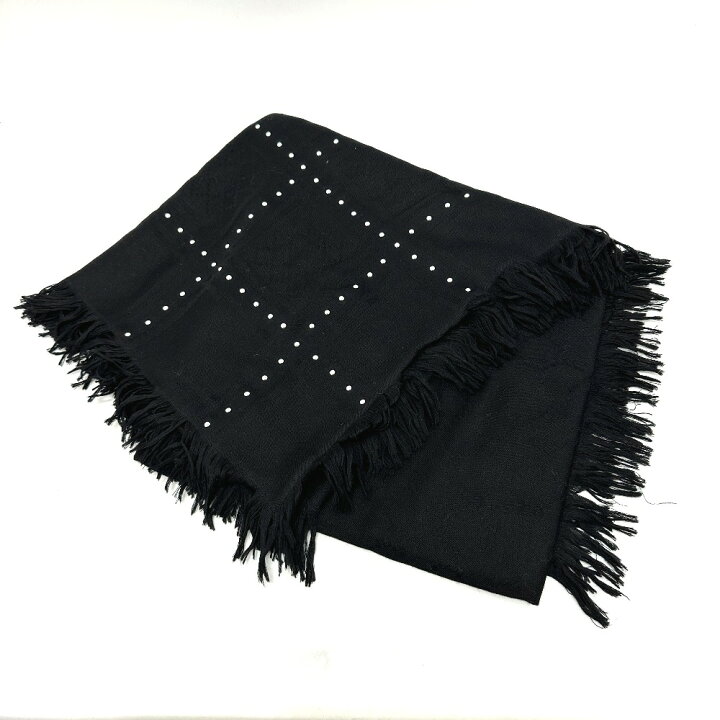 楽天市場】GUCCI グッチ 508027 GG スタッズ ショール フリンジ  