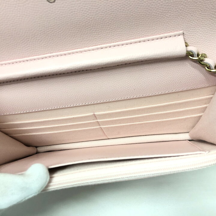 楽天市場】CHANEL シャネル AP0250 ココマーク CC チェーンウォレット  