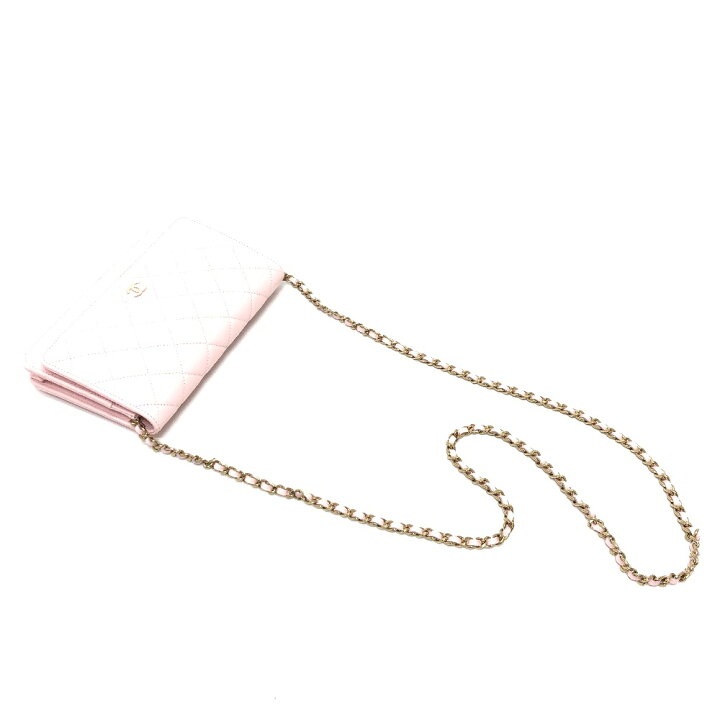 楽天市場】CHANEL シャネル AP0250 ココマーク CC チェーンウォレット  