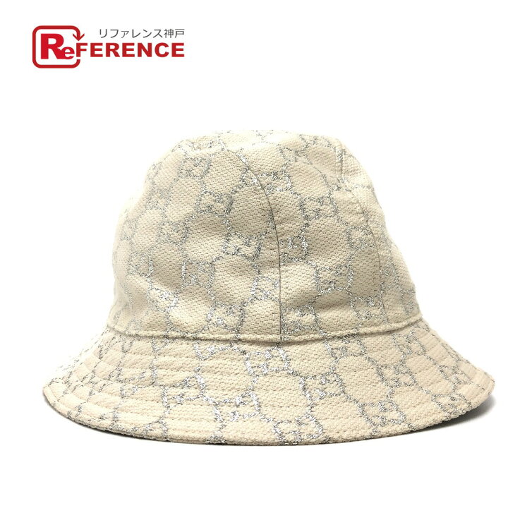 楽天市場】GUCCI グッチ 631951 GGラメ バケットハット ハット 帽子