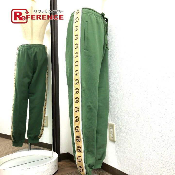 楽天市場】GUCCI グッチ 630713 GG Technical Jersey Jogging Pant  