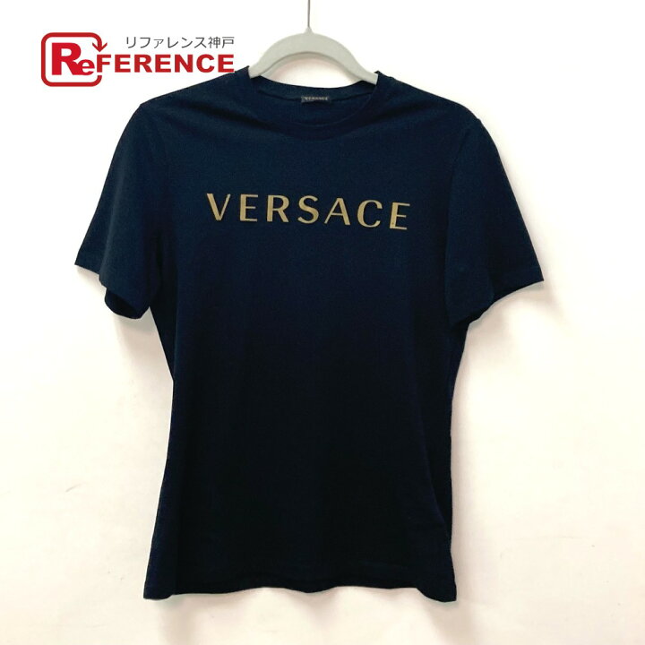 楽天市場】VERSACE ヴェルサーチ ロゴ アパレル トップス 半袖Tシャツ  
