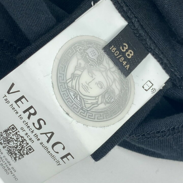 楽天市場】VERSACE ヴェルサーチ ロゴ アパレル トップス 半袖Tシャツ  