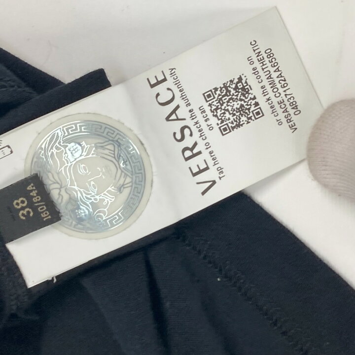 楽天市場】VERSACE ヴェルサーチ ロゴ アパレル トップス 半袖Tシャツ  