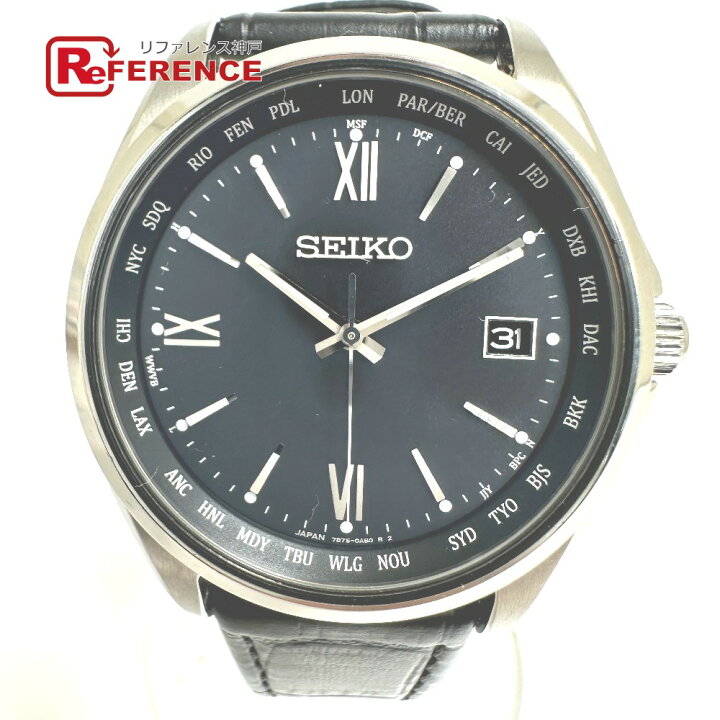 楽天市場】SEIKO セイコー 7B75-0AB0 セイコーセレクション ソーラー  