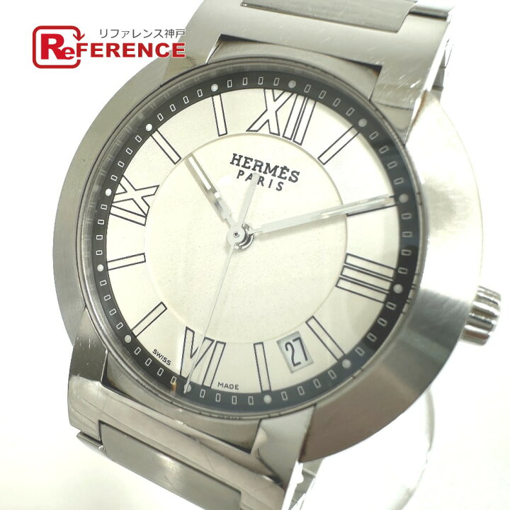 楽天市場】HERMES エルメス N01.710 ノマード オートクォーツ デイト 