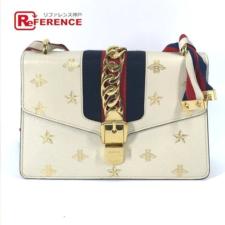 楽天市場】GUCCI グッチ 524405 ビー＆スター BEE 星 シルヴィ 2WAY 