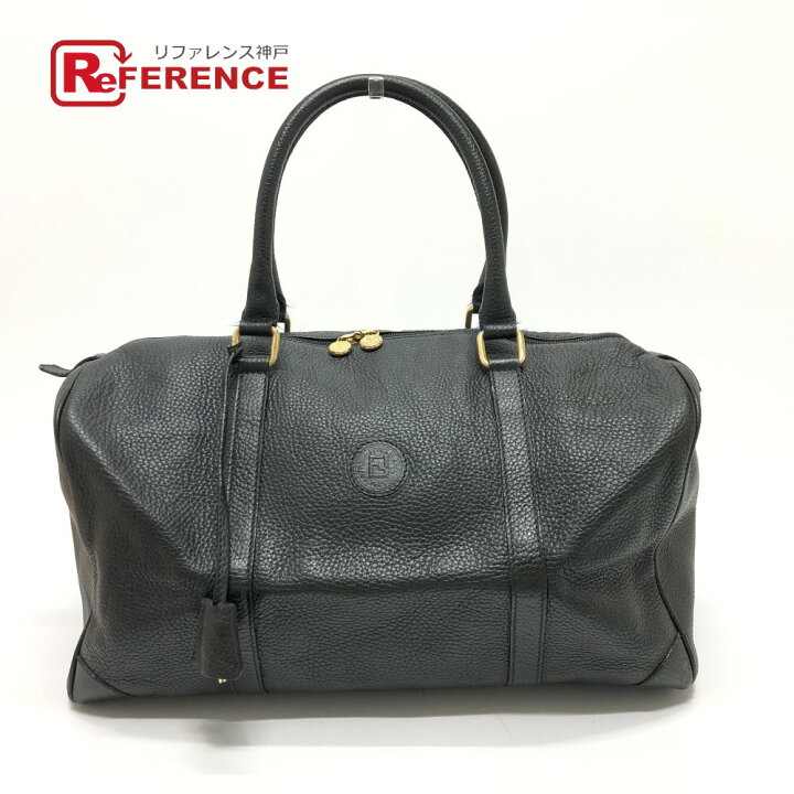 楽天市場】FENDI フェンディ FFロゴ ハンドバッグ ボストンバッグ 