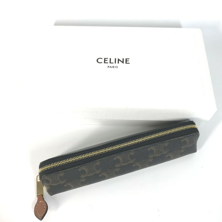 楽天市場】CELINE セリーヌ 4M2182AHA.04BT トリオンフ ペンシルケース 