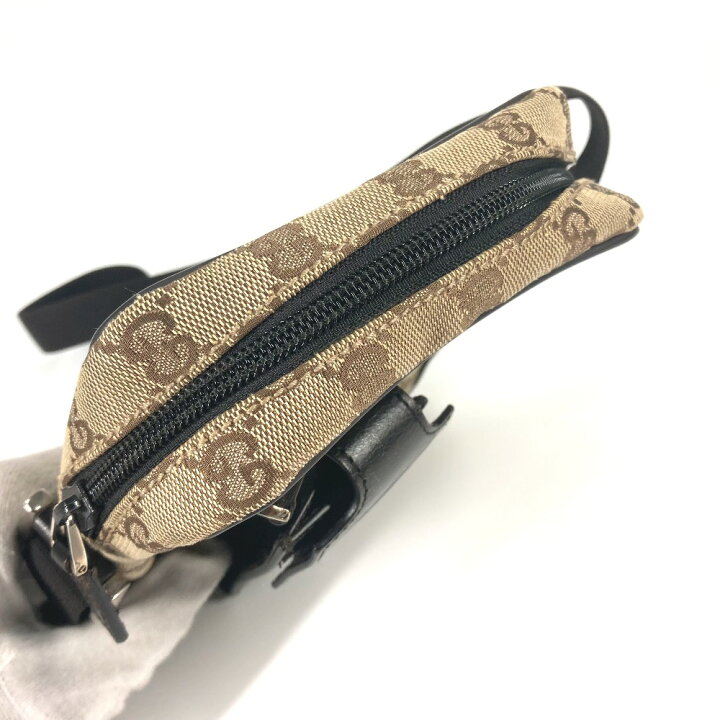 楽天市場】GUCCI グッチ 018・1619 ポシェット GG ポーチ付き カバン 