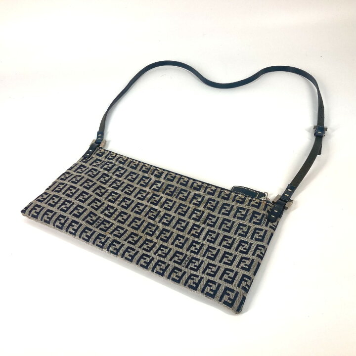 楽天市場】FENDI フェンディ 16330 ズッキーニ ポシェット 斜め掛け 