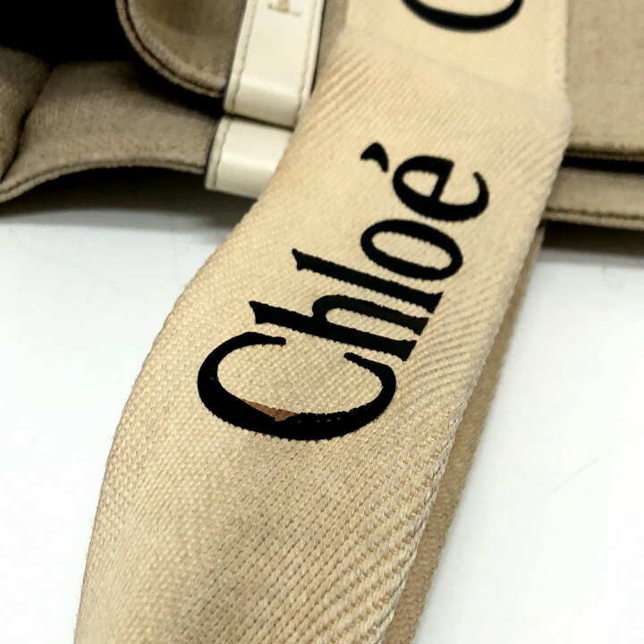 楽天市場】Chloe クロエ ロゴ ウッディ ミディアム ハンドバッグ 