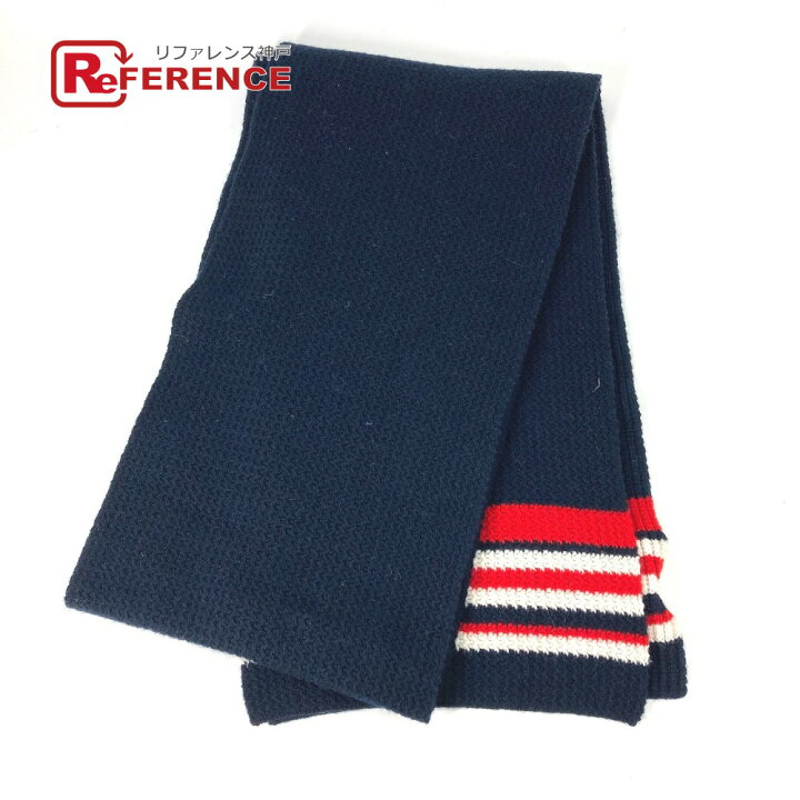 楽天市場】MONCLER モンクレール ボーダー トリコロール ロゴ SCIARPA 
