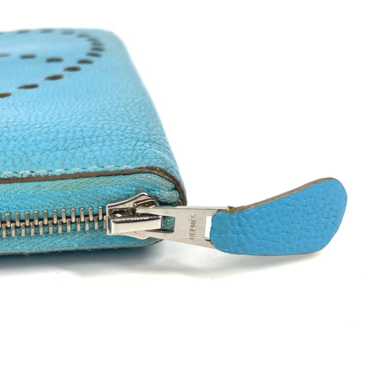 楽天市場】HERMES エルメス ロングウォレット エブリン パンチングロゴ  