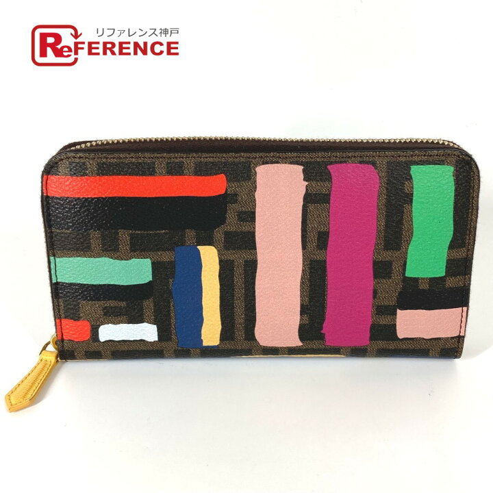 楽天市場】FENDI フェンディ 8M0299 ズッカ ペイント ラウンド 