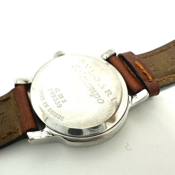 楽天市場】BVLGARI ブルガリ ST29S ソロテンポ クオーツ デイト 腕時計  