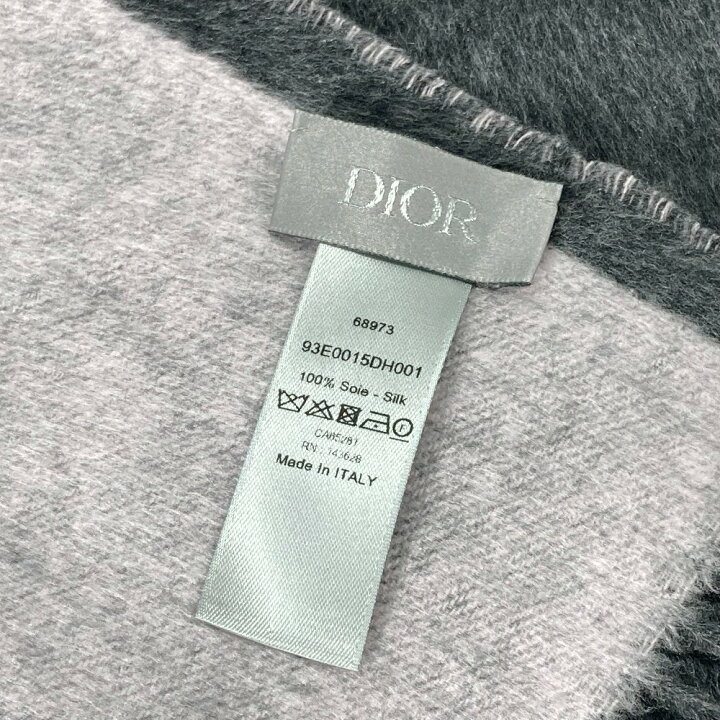 楽天市場】Dior ディオール 93E0015DH001 CD ロゴ フリンジ マフラー  