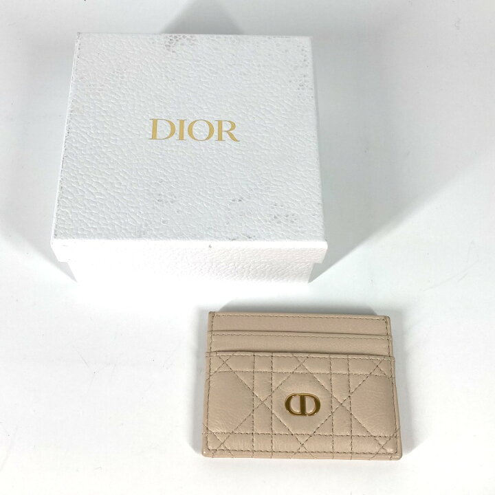楽天市場】Dior ディオール カナージュ CARO カロ 名刺入れ パスケース 