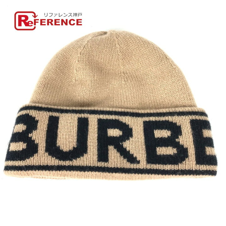 楽天市場】BURBERRY バーバリー 8023983 ロゴ ビーニー 帽子 ニット帽  