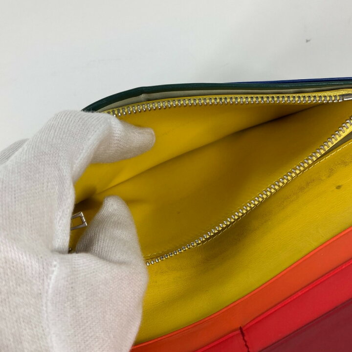 楽天市場】LOEWE ロエベ ロングウォレット レインボー アナグラム 2  