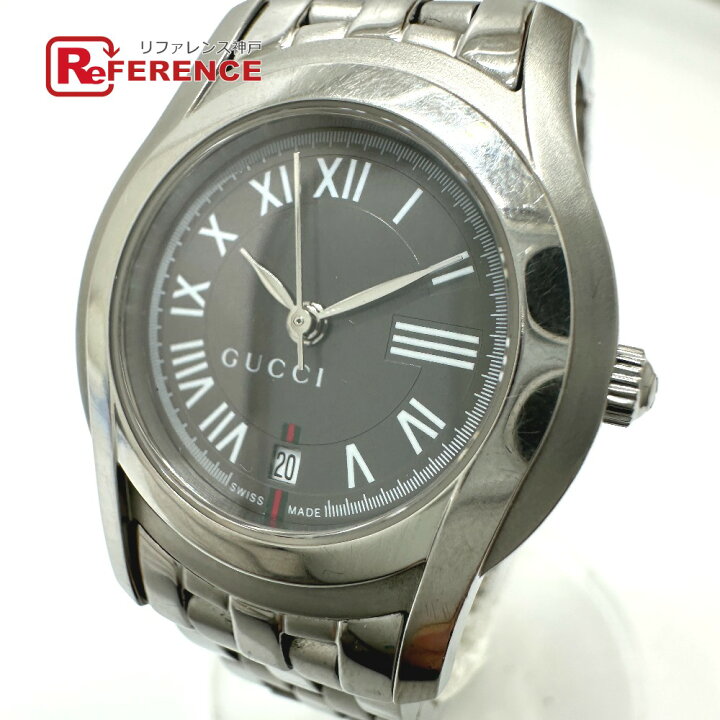 楽天市場】GUCCI グッチ 5500L Gクラス クオーツ デイト 腕時計 SS 