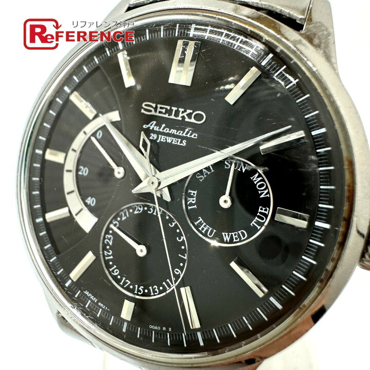 楽天市場】SEIKO セイコー 6R21-00A0 パワーリザーブ メカニカル 自動 