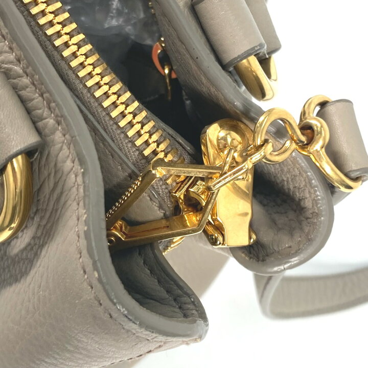 楽天市場】MIUMIU ミュウミュウ ロゴ ヴィッテロ 2WAY ハンドバッグ 