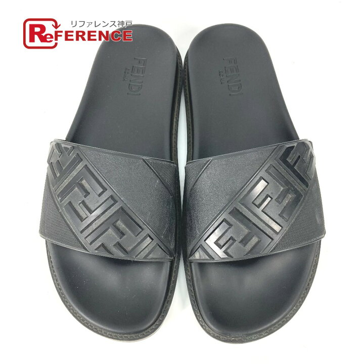 楽天市場】FENDI フェンディ 7X1377 プールサンダル シャワーサンダル  