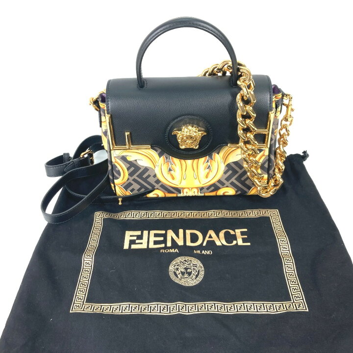 楽天市場】FENDI フェンディ ヴェルサーチ コラボ VERSACE ラ 