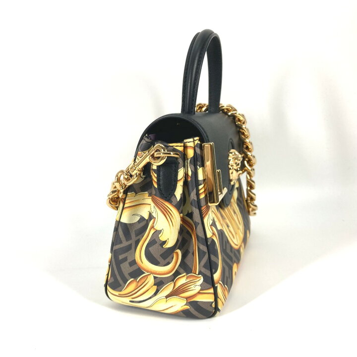 楽天市場】FENDI フェンディ ヴェルサーチ コラボ VERSACE ラ  