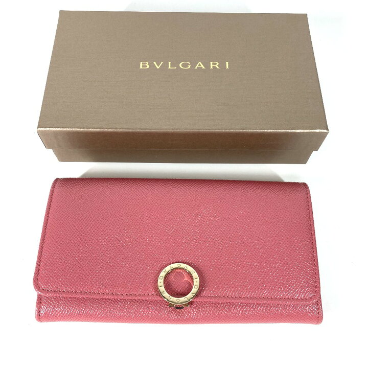楽天市場】BVLGARI ブルガリ ロングウォレット ロゴクリップ 2つ折り  