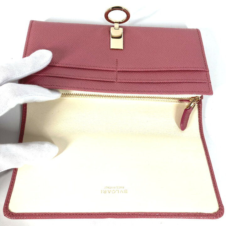 楽天市場】BVLGARI ブルガリ ロングウォレット ロゴクリップ 2つ折り 