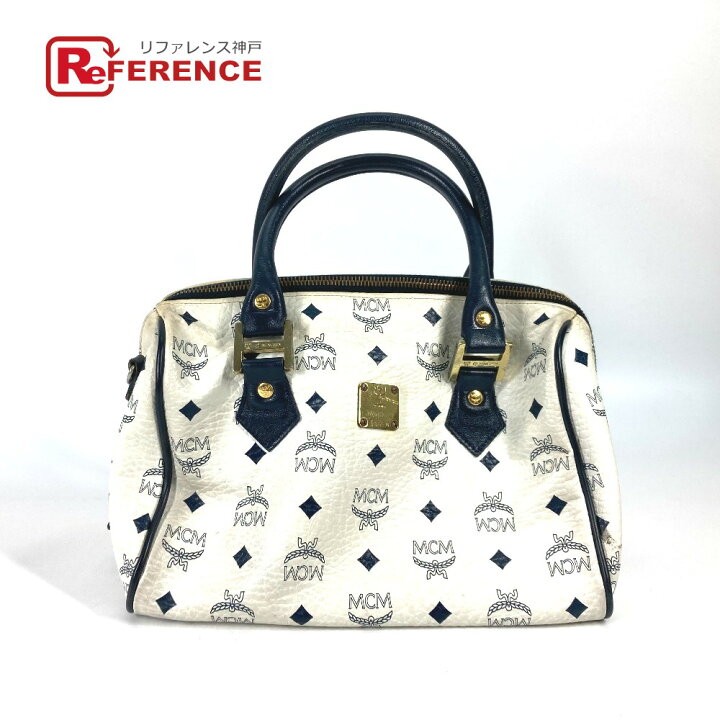 楽天市場】MCM エムシーエム ロゴグラム ロゴプレート ミニボストン  