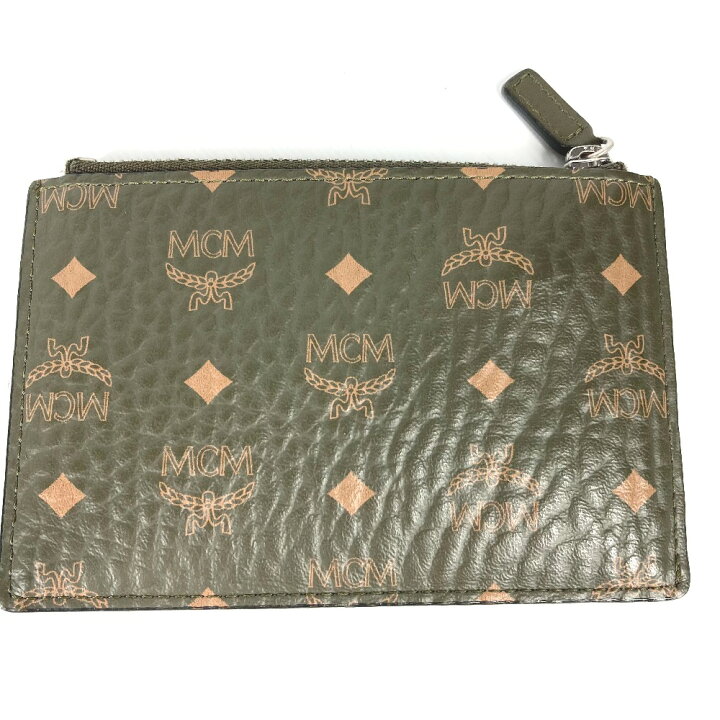 楽天市場】MCM エムシーエム キーリング付き ロゴ 小銭入れ 財布 