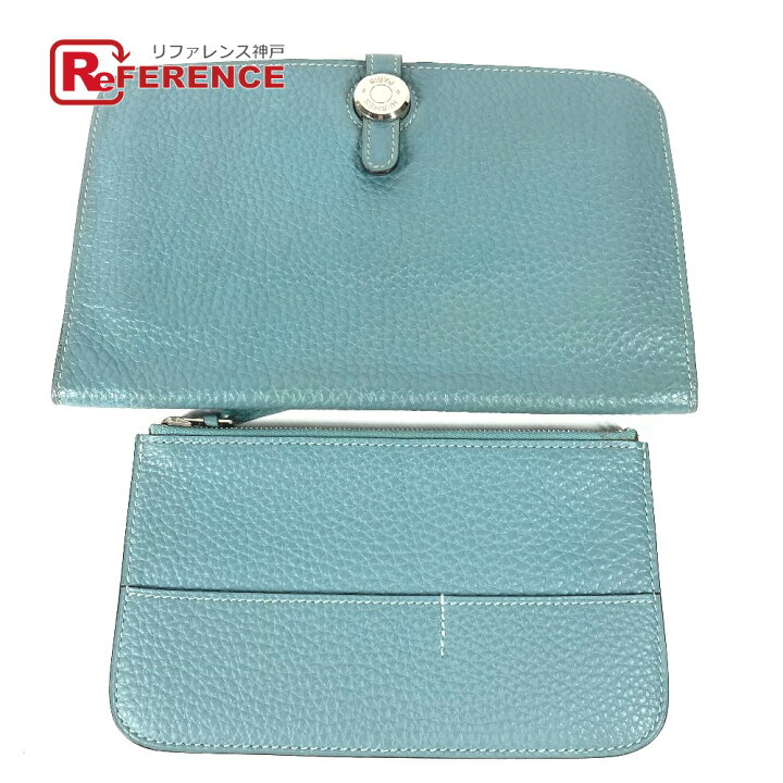 楽天市場】HERMES エルメス ロングウォレット ドゴンデュオ GM コイン  