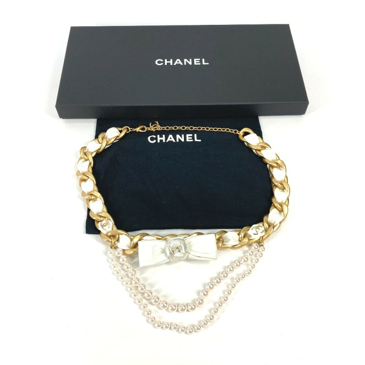 楽天市場】CHANEL シャネル CC ココマーク チェーンベルト 