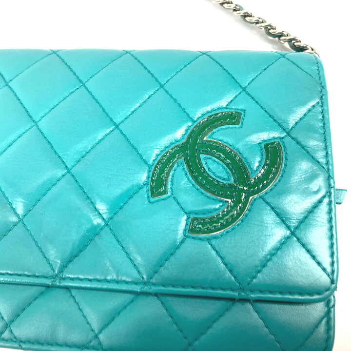 楽天市場】CHANEL シャネル 斜め掛け ロングウォレット CC ココマーク 