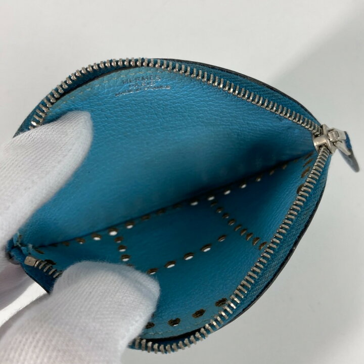 楽天市場】HERMES エルメス 小銭入れ エブリン エヴリン Hロゴ 