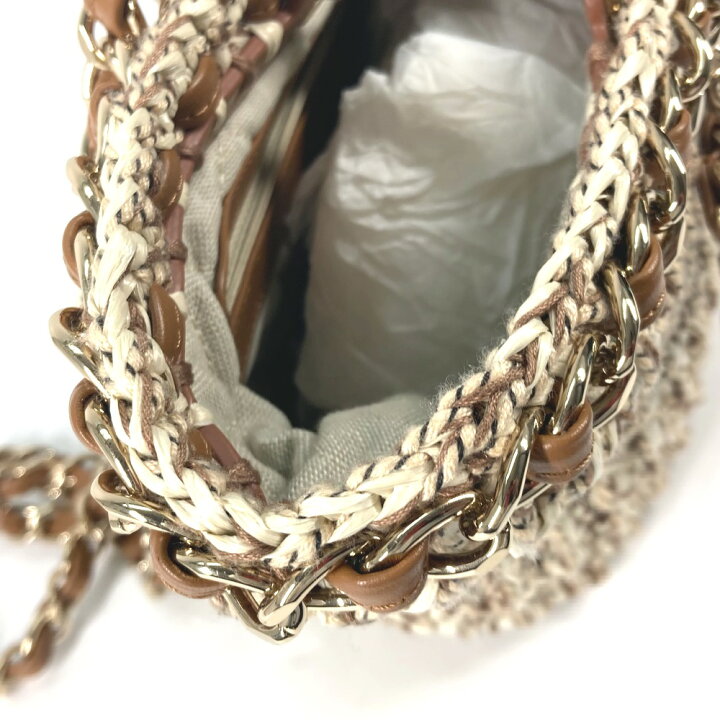 楽天市場】CHANEL シャネル CC トートバッグ ココマーク チェーンカゴ 