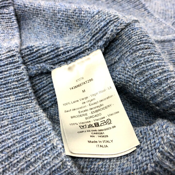 楽天市場】Dior ディオール 143M657AT296 ロゴ ピータードイグ 