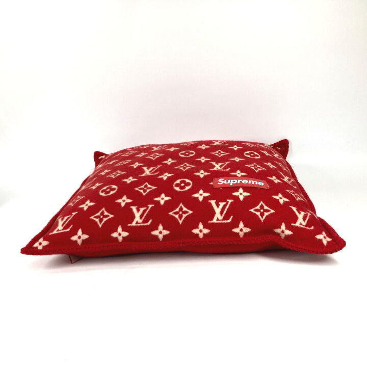 楽天市場】LOUIS VUITTON ルイヴィトン MP1886 シュプリーム SUPREME supreme × Louis Vuitton クッションbox logo