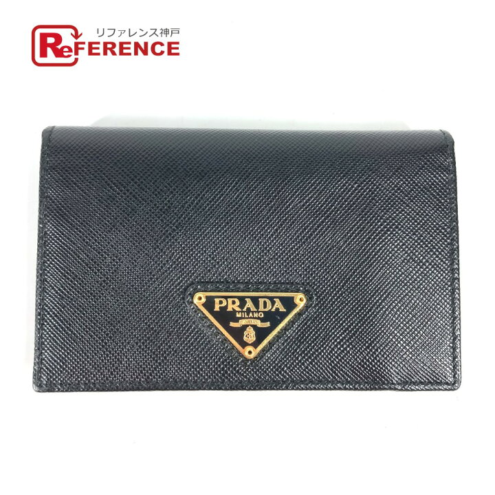 楽天市場】PRADA プラダ 1M0504 2つ折り財布 トライアングルロゴ 三角 