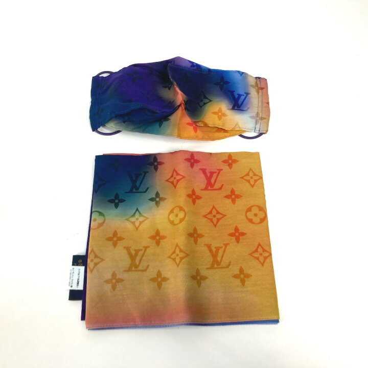 楽天市場】LOUIS VUITTON ルイヴィトン M77039 セット マスク バンダナ 